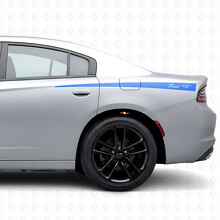 Custom Stripes Bedside Vinyl Decal Sticker for Dodge Charger 2015-2026_2