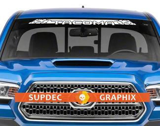 Toyota Tacoma Window Windshield Banner Decal Sticker from SupDec Graphix