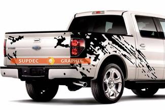MUD SPLASH GRAPHICS Vinyl Stickers Decals for truck pick up Ford f-150
