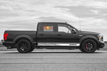 Racing rocker panel stripes vinyl decals stickers for Ford F-150 2020 2