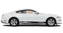 Racing Rocker Panel Stripes Vinyl Decals Stickers for Ford Mustang 2020 3