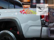 TRD Off Road Mountain Bedside Vinyl Decal Pair for Toyota Tacoma Tundra FJ Cruiser _2