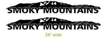 Smoky Mountains New Mountains Window Decals for Hood Jeep Wrangler Rubicon Renegade Vinyl Sticker 2