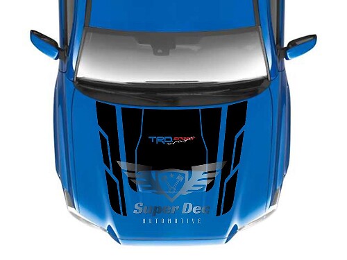 TRD Sport Racing Development Hood Vinyl Decal Sticker for Toyota Tacoma 2016-2020
