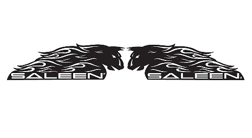 Saleen Musclecarmodel Vinyl Decal Sticker