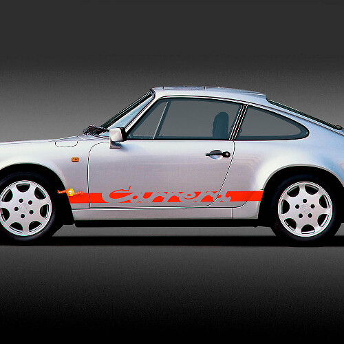 Porsche 911 Carrera Stripes Side Decal Sticker 1
