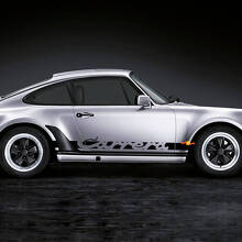 Porsche 911 Carrera Stripes Side Decal Sticker 2