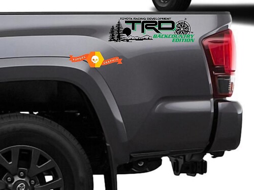 TRD Compass Forest Graphic Decals Stickers for Toyota Tacoma 2016-2020