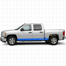 Alpine Ridge Door & Rocker Panel Vinyl Stripes for Chevrolet Silverado 1500 GMT900 2007-2013_5