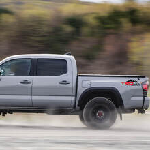 TRD-Style U.F.O. Research Team Side Vinyl Decal Pair for Toyota Tacoma_4