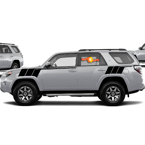 Retro Style Stripes Side Vinyl Decal Sticker for Toyota 4Runner