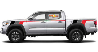 Toyota Tacoma TRD Racing retro vintage stripe kit with extended pinstripe Sport 4x4 Off Road PRO decal pinstriping