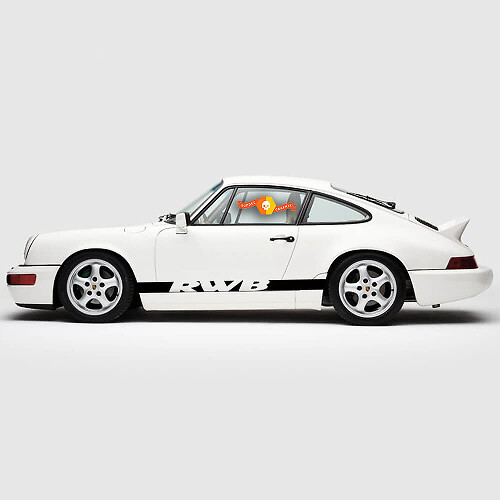 Porsche 911 Rauh Welt RWB Side Stripes Kit Decal Sticker 