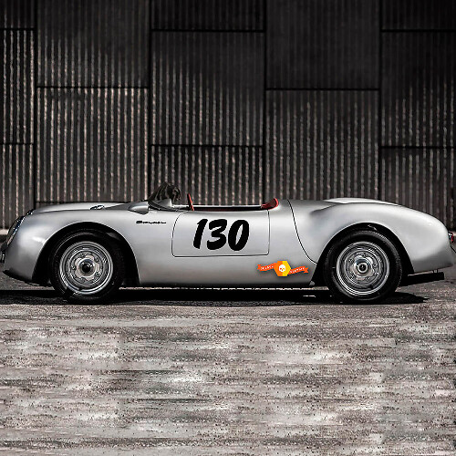 Porsche 130 Little Bastard James Dean Side Stripes Kit Decal Sticker  PORSCHE 550