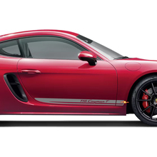 Porsche 718 Cayman T Side Stripes Kit Decal Sticker  2