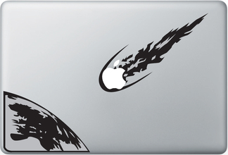 Asteroid Decal Sticker for Laptop MacBook