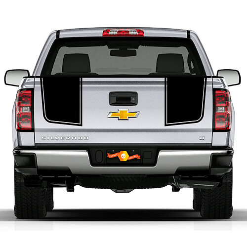 Z71 2007- 2013 Chevy Silverado Tailgate Stripe Stickers Decals Rally 2 Styles 2500
