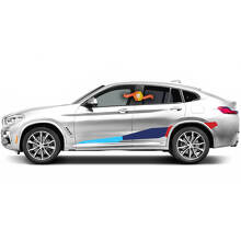 BMW M Power M Performance Huge Side New vinyl decals stickers for BMW G05 G06 X5 X6 series X5M X6M F95 F96 2