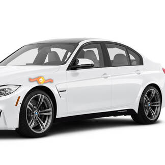 2 BMW M Performance Set Of Side Stripes For M3 Series F80 1