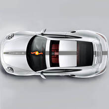 Porsche Racing Stripes Two Colors Racing Edition Stripes Or Any Porsche #5 2