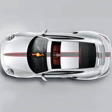 Porsche Racing Stripes Two Colors Racing Edition Stripes Or Any Porsche #6 2