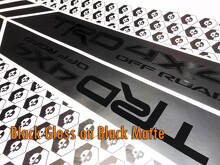 TRD 4x4 Off Road Bed Side Vinyl Decal Kit for Toyota Tacoma or Tundra_2