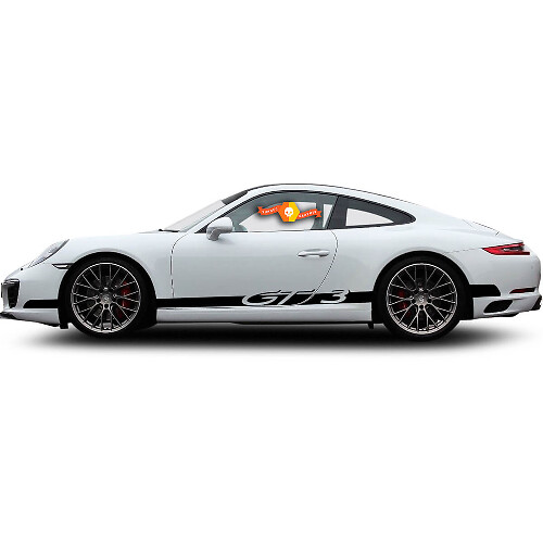 Porsche GT3 Racing Side Stripes For Carrera Side Stripes