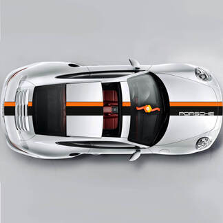 Set Stripes Graphic Decals For Porsche Carrera Cayman Boxster Or Any Porsche 