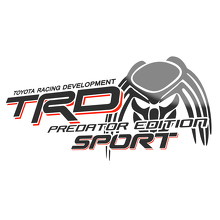 2 - Truck Car Sticker Decal - TRD Predator Sticker Decal - Vinyl Sticker Decal Outdoor vinyl 2 colors 2