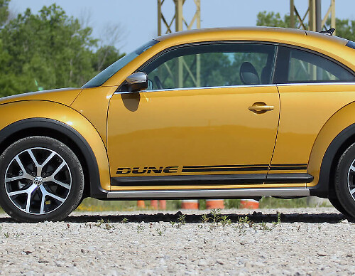 Dune Style Side Stripes Vinyl Decal Kit for Volkswagen Beetle 