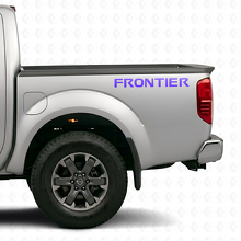 Frontier Letttering Side Vinyl Decal For Nissan Frontier _2