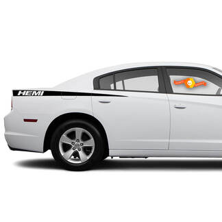 Dodge Charger Hemi Decal Sticker Side graphics fits to models 2011-2014 