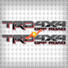 TRD 4x4 Off Road Sequoia Forest Bedside Vinyl Decal Sticker for Toyota Tundra_2