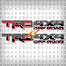 Pair of TRD 4x4 Off Road Mountains Toyota Tacoma Tundra FJ Cruiser 4runner Any colour 2