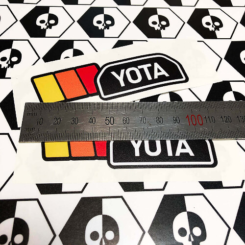 TRD YOTA Retro Style Universal Vinyl Decal Sticker for Toyota Tacoma