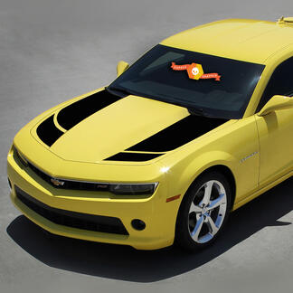 Bumble Bee 2 Racing Rally Stripe Transformer Decals Graphic 2010-2013 Camaro