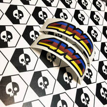 Pair 4WD TEQ Vintage Sunset Retro Old Style Vinyl Stickers Decal fit to Toyota 4Runner Tacoma FJ Cruiser 2