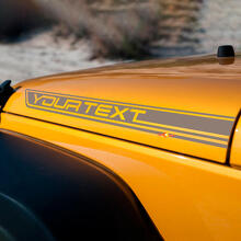 Custom Hood Stripes Vinyl Decals for Jeep Wrangler_3