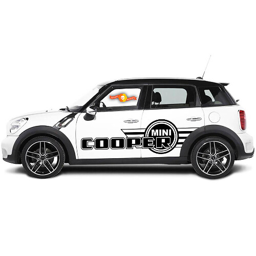 Side Stripes Graphics Decal Stickers For Mini Cooper Countryman 2000 to 2019