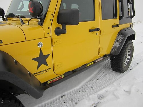 Star Vinyl Sticker Decal for Jeep Wrangler Unlimited