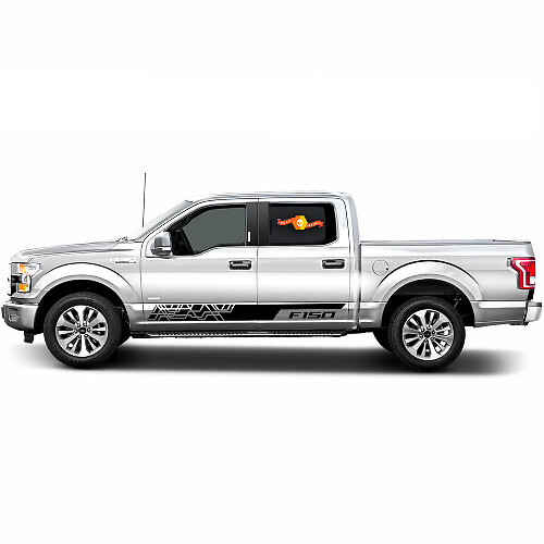 Side Door Vinyl Decal Stickers Set Of 2 for Ford F-150