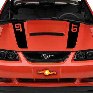 1999 - 2004  Ford Mustang GT Hood Stripe Decal Fox Body Any Color 