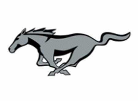 New Ford Mustang logo Decal Sticker