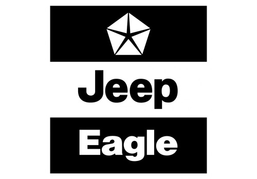 JEEP EAGLE DECAL 2034 Self adhesive vinyl Sticker Decal