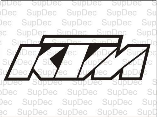 KTM Vinyl Sticker Decal # 1