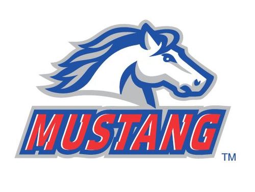 Mustang Color Logo Decal Sticker #2