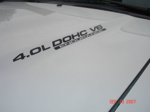 2 sets 4.0L DOHC ENDURANCE Nissan Titan Hood Decals