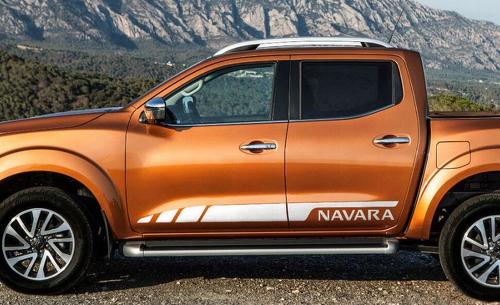 Nissan NP300 NAVARA 2016 side stripe stickers decal graphics