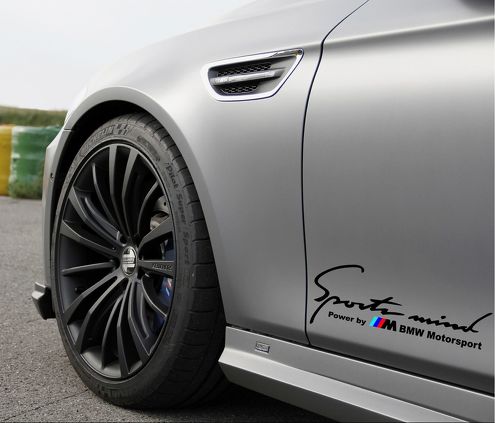 2 Sports Mind Power by M BMW Motorsport M3 M5 Decal sticker