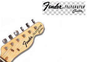 Fender '72 Reissue Custom Telecaster Decal Sticker